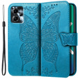 Pattintható tok a Motorola Moto G23 4G / G13 4G, Butterfly, kék