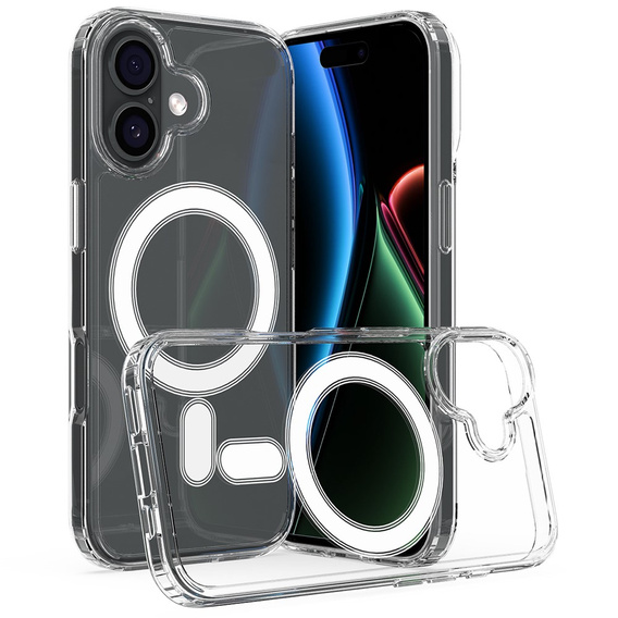 Tok iPhone 17 készülékhez, MagSafe, átlátszó