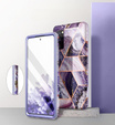 Telefontok a Samsung Galaxy S20 FE, Suritch Full Body Marble, lila