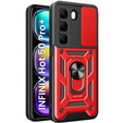 Telefontok a Infinix Hot 50 Pro+ 4G, CamShield Slide, piros