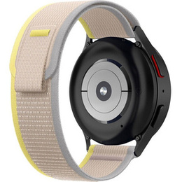 Pasek Nylonowy Uniwersalny 22mm, Jasny Szary