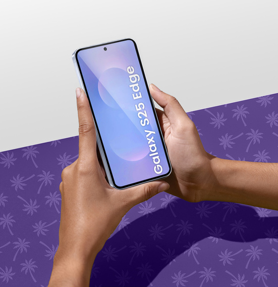 Shy Palm Privacy edzett üveg Samsung Galaxy S25 Edge-hez