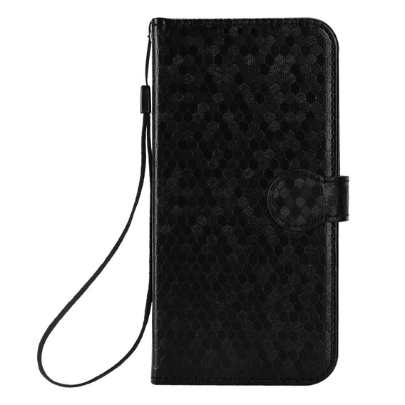 Flap tok T Phone 3 5G, Wallet Rhombus, fekete