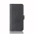 Pattintható tok a Samsung Galaxy A50 / A30s, Leather Flexi Book, fekete