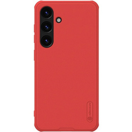 NILLKIN tok Samsung Galaxy S24, Super Frosted Shield Case, piros