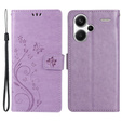 Pattintható tok a Xiaomi Redmi Note 13 Pro+, Butterfly, lila