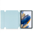 Billentyűzet tok Samsung Galaxy Tab A9+, Rotary 360° Leather, világoskék