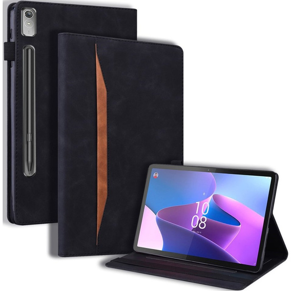 Tok Lenovo Tab P11 Pro Gen 2 TB132FU TB132XU 11.2", Classic, tolltartóval, fekete
