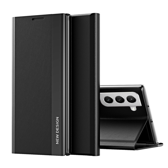 Pattintható tok a Samsung Galaxy S22 5G, Side Magnetic, fekete