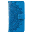 Pattintható tok a Xiaomi Redmi A3, Mandala, kék