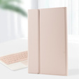 Bluetooth billentyűzet tok touchpaddal Lenovo Tab K11 Plus-hoz - rózsaszín