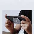 NILLKIN tok Samsung Galaxy S24, Frosted Shield, MagSafe, fekete