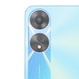 2x ERBORD edzett üveg a kamera számára, hogy Oppo A78 5G, átlátszó