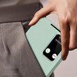 Flip tok Samsung Galaxy S25, Smart View Wallet, zöld
