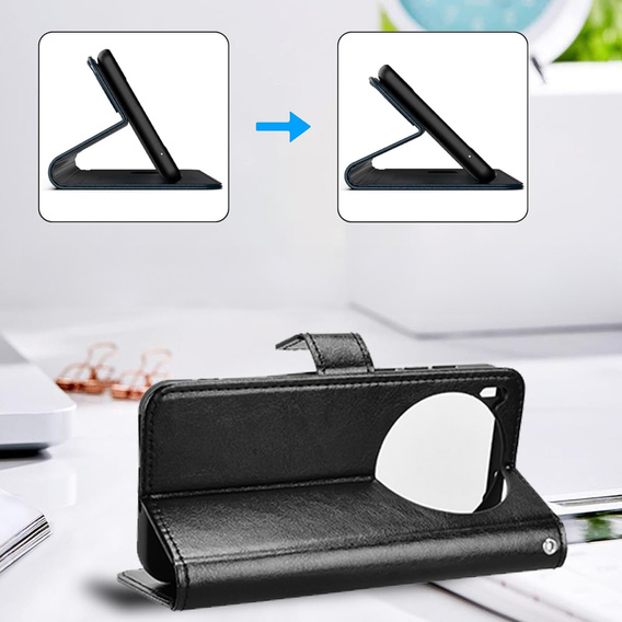 Crazy Horse Wallet flip tok a Vivo X300 Pro készülékhez