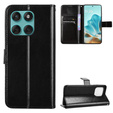 Pattintható tok a Motorola Edge 60 / 60 Fusion, Crazy Horse Wallet, fekete