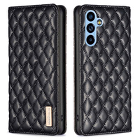 Pattintható tok a Samsung Galaxy A54 5G, Wallet, BINFEN COLOR, fekete