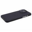 Tok iPhone 15 Pro Max, Aramid Fiber Cover, fekete