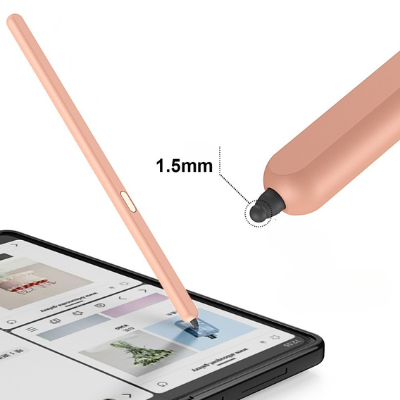 Stylus Touch Screen Pen a Samsung Galaxy Z Fold5 5G / Z Fold6 5G, rózsaszín
