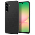 A Spigen tok Samsung Galaxy A56 5G, Liquid Air, fekete + 9H edzett üveghez