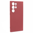 Telefontok a Samsung Galaxy S24 Ultra, Silicone Lite, piros