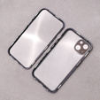 Tok iPhone 13, Magnetic Dual Glass, fekete