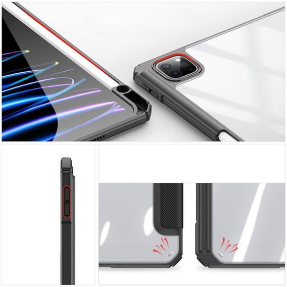 Tok iPad Pro 13" 2024 (7 gen.), Dux Ducis TOBY, fekete