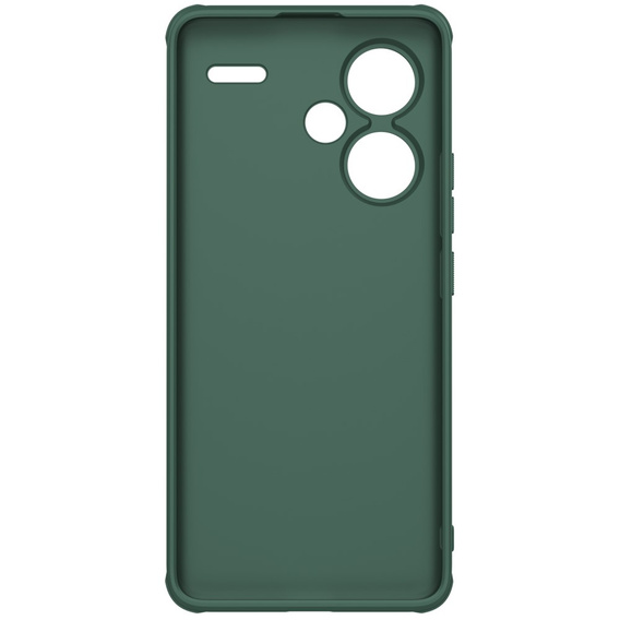 NILLKIN tok Xiaomi Redmi Note 13 Pro+, Super Frosted Shield Case, zöld