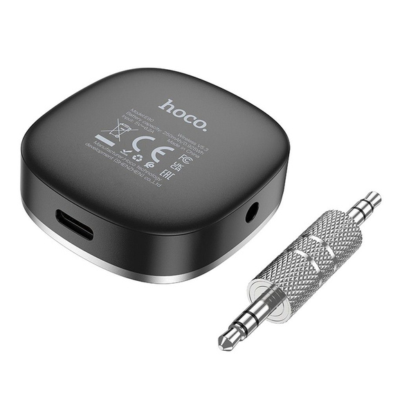 Hoco E80 Bluetooth AUX adapter kijelzővel
