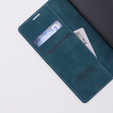 Telefontok a Oppo A78 4G, ERBORD Vintage, pénztárca patenttal, kék