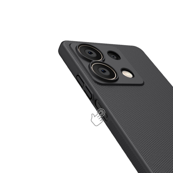 NILLKIN tok Xiaomi Redmi Note 13 5G, Super Frosted Shield Case, fekete