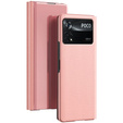 Telefontok a Xiaomi Poco X4 Pro 5G, Clear View, rózsaszín rose gold