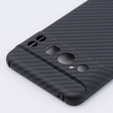 Tok Google Pixel 8 Pro, Aramid Fiber Cover, fekete