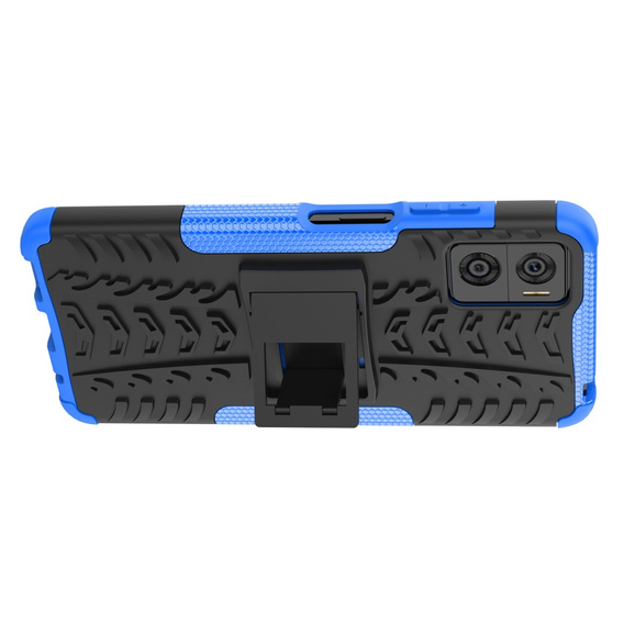 Telefontok a Motorola Moto E22 / E22i, Tire Armor, fekete / kék