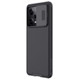 Tok Xiaomi Poco X5 Pro 5G, páncélozott Nillkin, CamShield Pro, fekete