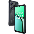 Telefontok a Realme C61, AntiDrop Hybrid, fekete
