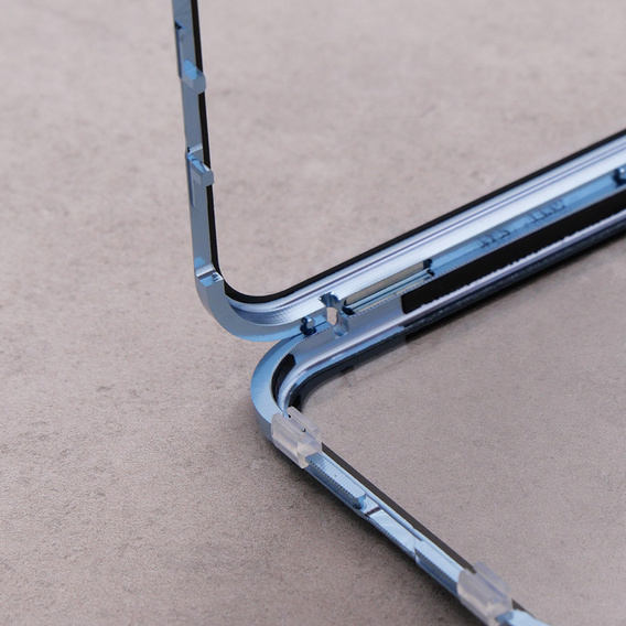 Tok iPhone 13, Magnetic Dual Glass, kék