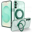 Mágneses tok Samsung Galaxy S25+ Plus készülékhez, MagSafe, zöld