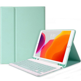 Tok + billentyűzet iPad 9.7 2017 / iPad 9.7 2018 / Air / Air 2, zöld