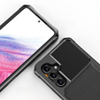 Tok Samsung Galaxy A54 5G, Card Holder Kickstand, fekete