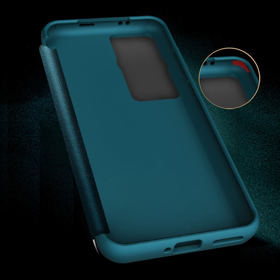 Pántos tok a Huawei P60 Pro készülékhez, Side View, kék