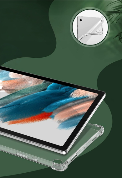 Tok Samsung Galaxy Tab A8 10.5 SM-X200 SM-X205 készülékhez, szilikon, kék