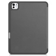 Tok iPad Pro 11" 2024 (5 gen.), Smartcase tolltartóval, szürke