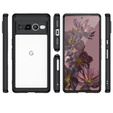 Tok Google Pixel 7 Pro 5G, Fusion Hybrid, kameravédelemmel, átlátszó / fekete