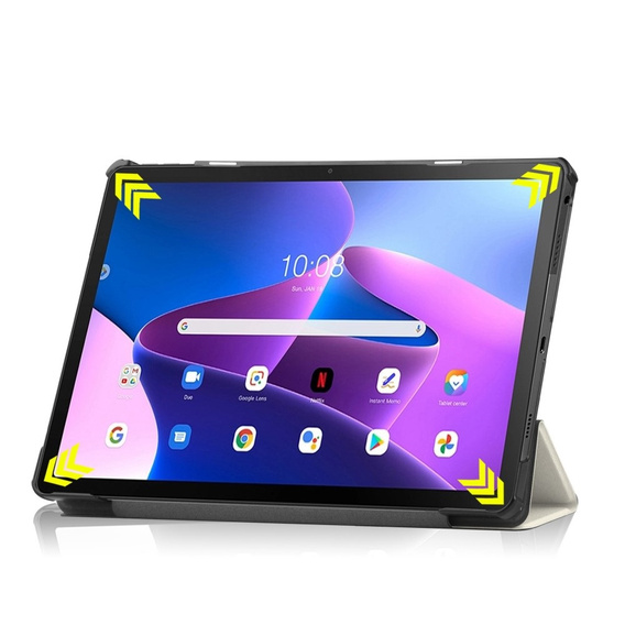 Tok Lenovo Tab M10 Plus 10.6 Gen 3 TB-125F TB-128F, Smartcase, sleeping cat