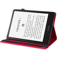 Pattintható tok Amazon Kindle Paperwhite 5 (2021), flower, kék