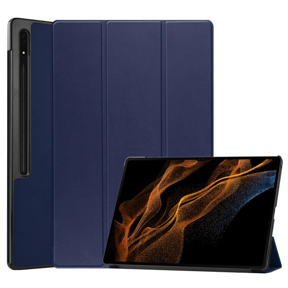 Tok Samsung Galaxy Tab S9 Ultra, Smartcase, kék