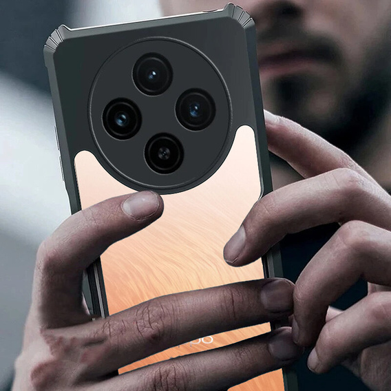 Telefontok a Oppo Reno 12FS / 12F, AntiDrop Hybrid, fekete