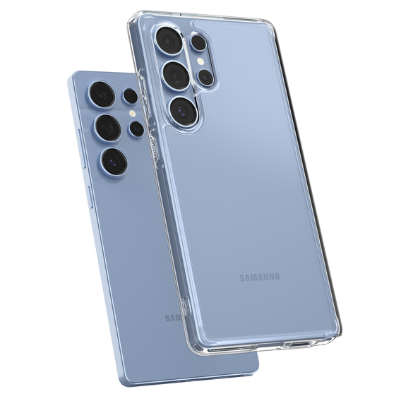 A Spigen tok Samsung Galaxy S25 Ultra, Ultra Hybrid, átlátszó + 9H edzett üveg