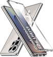 Magnetic Dual Glass MagSafe tok Samsung Galaxy S25 Ultra, ezüst
